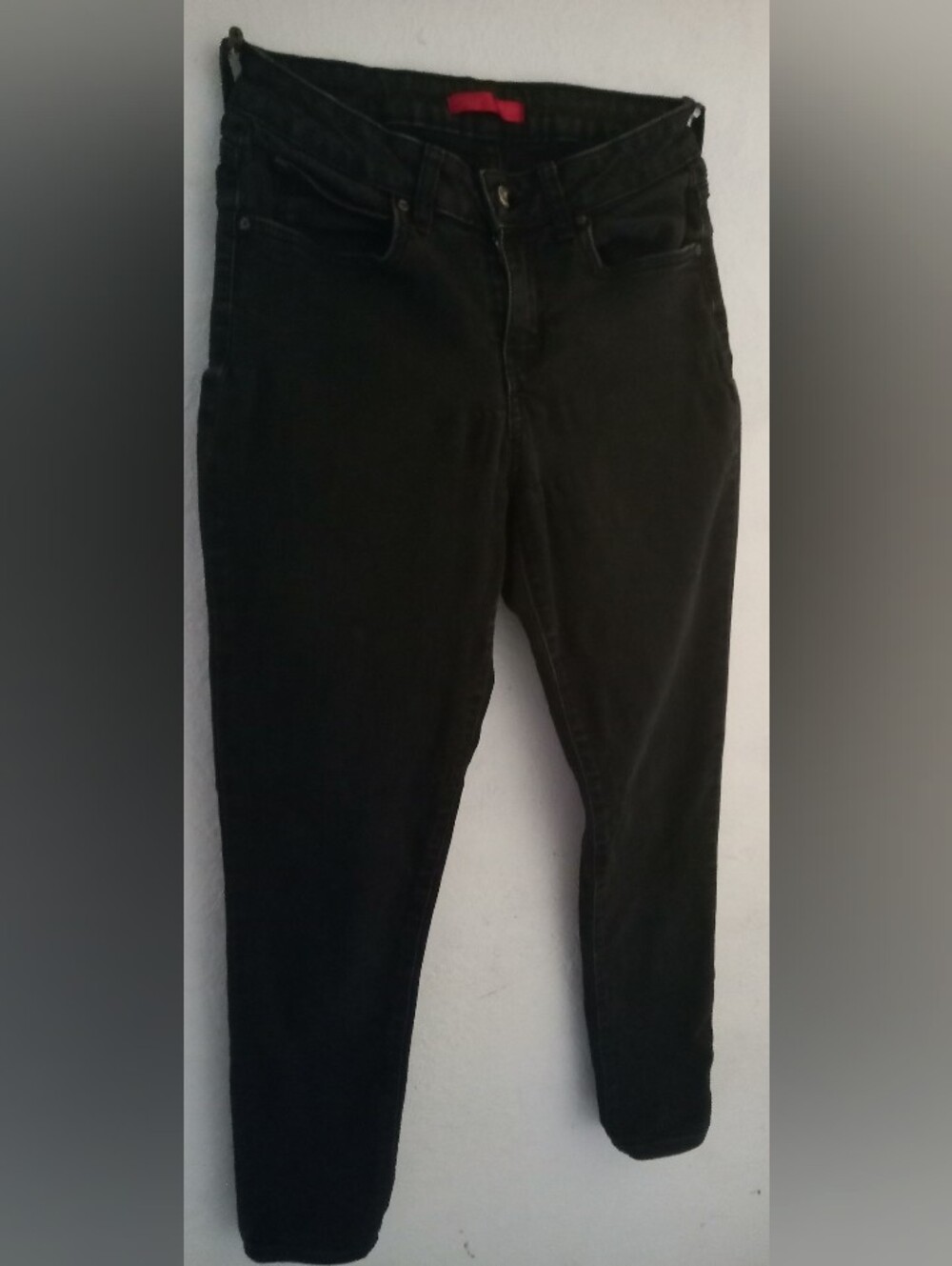 Jennifer Lopez Black Ankle Skinny Jeans Sz 6 Stretch Comfort Denim